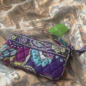 Vera Bradley Multicolor Floral Wristlet